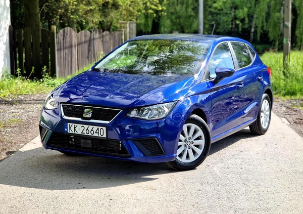 Seat Ibiza cena 42500 przebieg: 21000, rok produkcji 2018 z Kraków małe 667